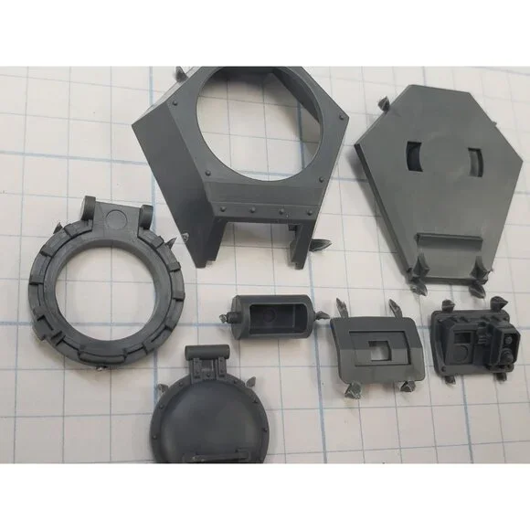 Warhammer 40k Astra Militarum Bits Chimera Tank Turret w Gun Mount Set - Picture 3 of 5